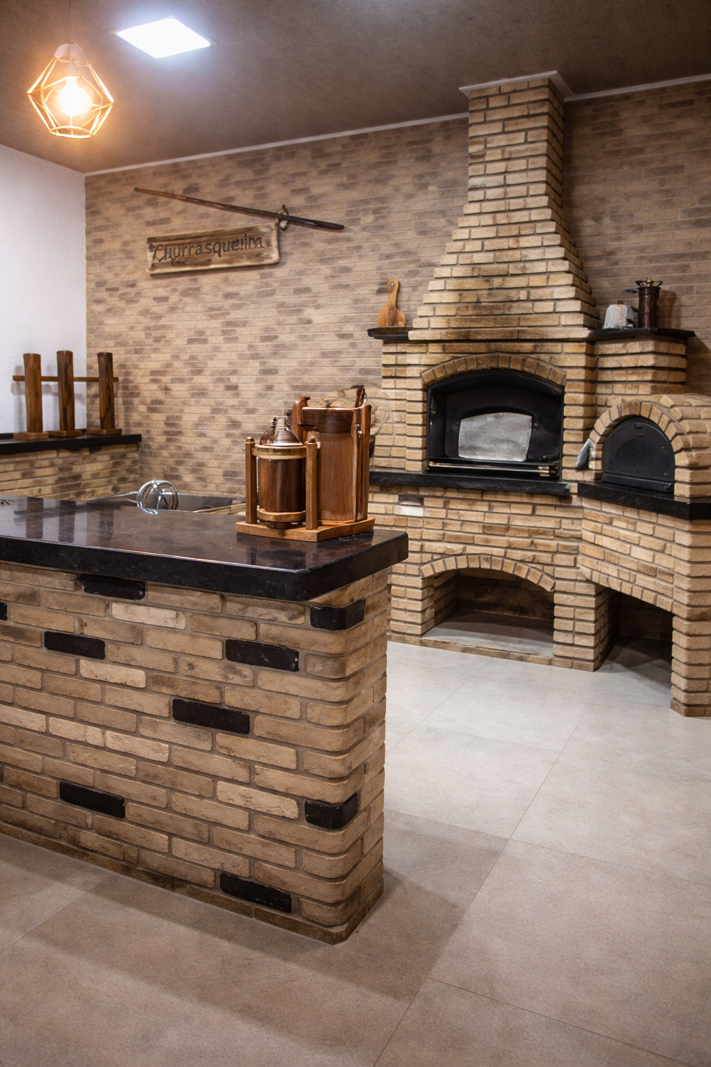 Churrasqueira completa e moderna para eventos